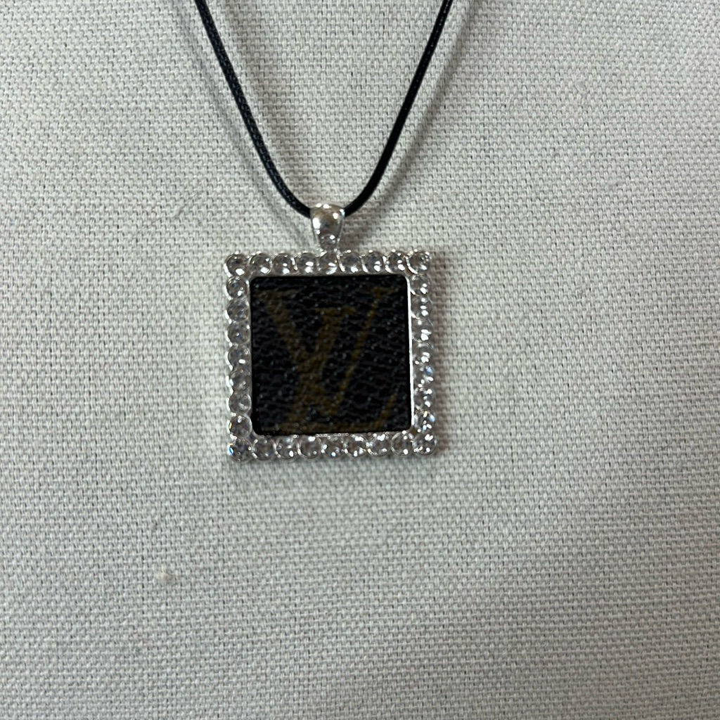 Necklace With Upcycled Louis Vuitton Monogram Charm 28$